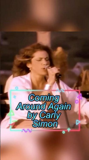 Carly Simon’s Big Comeback: “Coming Around Again” (1987) #singer #music #genx #hitsongs #movie
