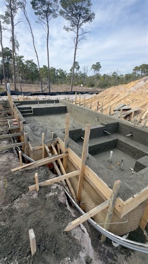 Real performance starts below the surface. This entire shell from layout and excavation to steel, plumbing, and Shotcrete was built with precision and purpose. No shortcuts. No guesswork. 🤝💎 The Rocket Ship is structurally sound and ready for takeoff 🚀 Reach out if you want a pool built the right way. #GulfCoastPools #construction #CustomPools #PoolAndSpa #beforeandafter #shotcrete #QualityMatters #poolconstruction #custompoolbuilder | Gulf Coast Pool Consulting & Construction