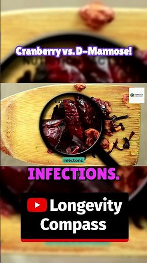 Cranberry vs. D-Mannose: What You Need to Know About UTI Prevention #shorts