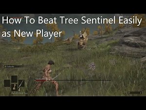 Elden Ring - How To Beat Tree Sentinel Easily Guide as New Player