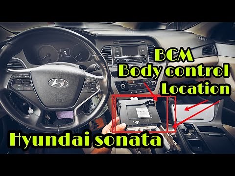 Hyundai sonata body control location.