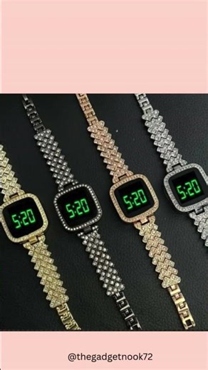 Diamond touch LED screen watch ⌚ 👌