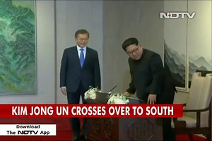 North Korea's Kim Steps Across Border For Historic Korea Summit
