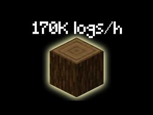 The ULTIMATE Tree Farm for Donut SMP 170K Logs/H $20M/H
