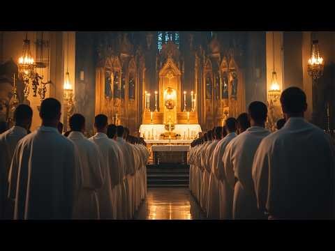 Gregorian Chants from Cathedral | The Holy Mass of Catholic Monks