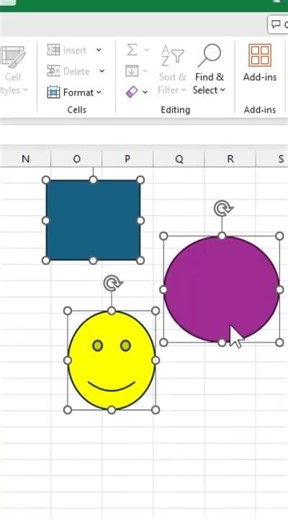 Select Objects in Microsoft Excel #excel #msexcel #microsoftexcel