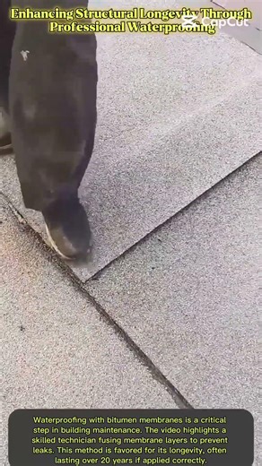 Understanding the Thermal Fusion of Modified Bitumen Layers