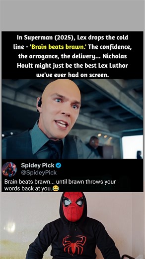 Nicholas Hoult as Lex Luthor Best Line in Superman 2025 #shorts