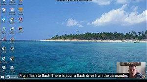 How to transfer files from USB flash drive to USB flash drive and computer.