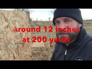 350 Legend bullet drop at distances of 200 and 300 yards