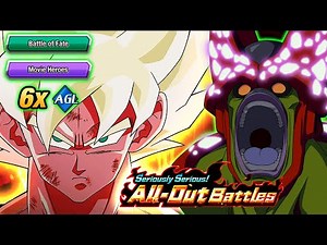 Serious Serious Stage 9 VS Cell Max! How to Beat Battle of Fate, Movie Heroes + 6 AGL Units Missions