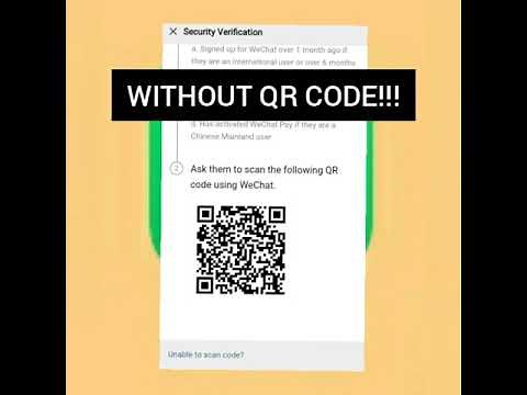 SIMPLE TRICK: How To Create WeChat Account without scan QR code. Register/Sign up on WeChat.