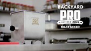 Backyard Pro Meat Mixer Video | WebstaurantStore