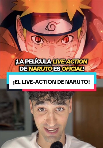 ¡EL LIVE-ACTION DE NARUTO ESTÁ EN DESARROLLO! Lionsgate junto con Masashi Kishinoto, su creador, serán los encargados. Con Destin Daniel Cretton como director. (Shang Chi y Spiderman Brand New Day) ¿Habríais preferido una serie? ¿Qué os parece de momento? ¡Os leo por comentarios! #naruto #liveaction #anime #cineentiktok