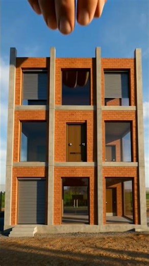 Part 13 “Magic Hand Builds a Huge Shopping Plaza from Blueprint | Satisfying Construction” 🏢✨