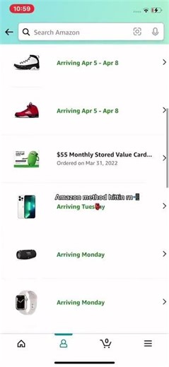 Amazon carding method