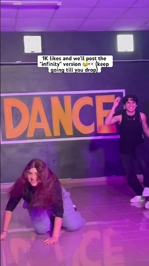 LET'S SEE THAT INFINITY VER 😂 #dance #foryou #choreochallenge