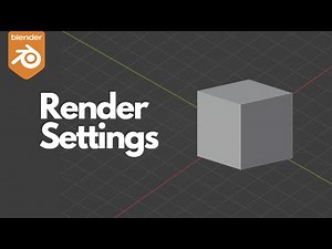 Render Settings | Blender Beginner Tutorial