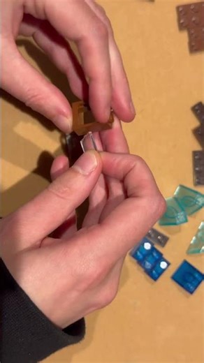 Why is getting the “glass” in #LEGO “windows” so #difficult? #Ambient #ASMR #legotube #relaxing