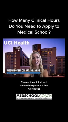 Clincial Hours Needed to Apply to Medical School 🩺 Behind the Scenes with Deans: Learn How to Successfully Apply to Medical School from the Deans of Admissions Themselves (link to the full interviews can be found in our bio) #medicalschool #premedsoftiktok #premedadvice #premedtips #premedstudent #premed #premedmotivation #medschoolapps #medschoolapplication #medschooladmissions