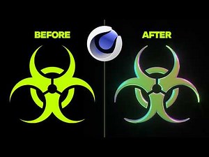 How to make quick & easy 3D Logo's in Cinema 4D [2025]