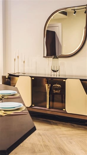 Vine Dining Collection. From the smooth edges to the balanced base, the details work quietly to keep everything comfortable and grounded. Limited-time opportunity 01012455122 Location: Park Avenue Mall, Sheikh Zayed City #Cocobolo #furniture #interiordesign #vinedinningroom | Cocobolo Furniture