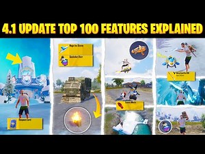 🤯Top 100 Secret Features in 4.1 Update In New FROSTY FUNLAND Mode - Full Explained