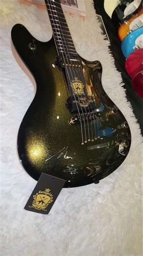 Schecter Tempest 50th Anniversary Electric Guitar Gold Burst with Nick Johnston's Autograph