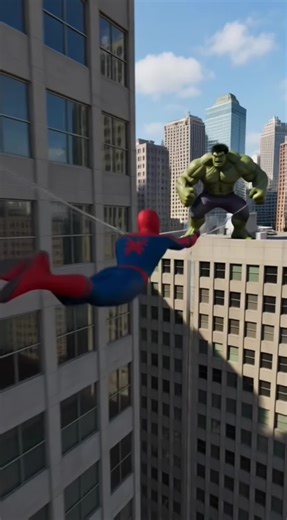 Funny Kids Cartoon featuring Spiderman