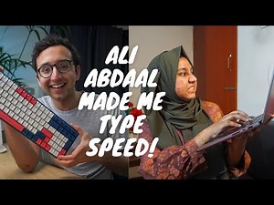 How Ali Abdaal made me type speed! | How I learned to type speedily| Sidratul Montaha
