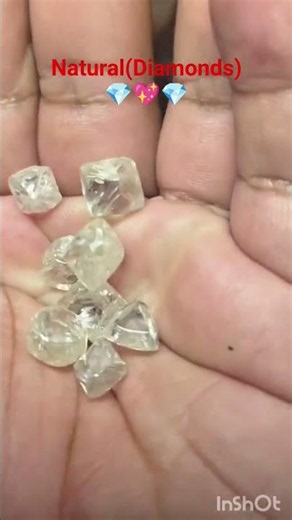 💖(RARE👑EXPENSIVE) NATURAL Gem Diamonds💎💎@💕(SIERRA LEONE)🇸🇱‪@gemstonesdesires6445‬(Sub)💕My youtube📺