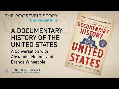 A DOCUMENTARY HISTORY OF THE UNITED STATES with Alexander Heffner and Brenda Wineapple