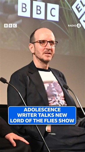 Is there a parallel between Adolescence and Lord of the Flies? Jack Thorne, writer of the award-winning Netflix series, speaks about revisiting the theme of teenage boyhood in his new TV adaptation of the novel Lord of the Flies. Today programme | Listen on BBC Sounds