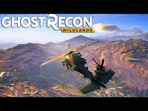 GHOST RECON Wildlands - ACIDENTE DE HELICÓPTERO nas MONTANHAS!