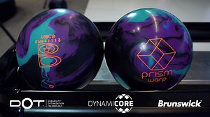 Prism Warp – URD 03/05/2020 RG 2.465 DIFF 0.051 INT 0.018 • Portal core with an ultra-low RG and higher Differential and Intermediate Differential. • Strong cover that fits between the Prism Solid and Prism Hybrid - Activator Composite Technology, A.C.T. 2.0. • Eliminated the additional finishing step using more teeth under the final surface, this allows for more length and better continuation for this ball. • Great hook potential that will be usable for a wide range of players. Where the Prism 
