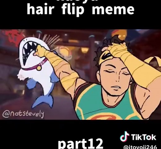 Naoya Hair Flip Meme Compilation Part 11-15