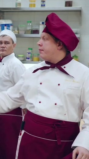 Chef Uniforms and Professional Cooking Atmosphere