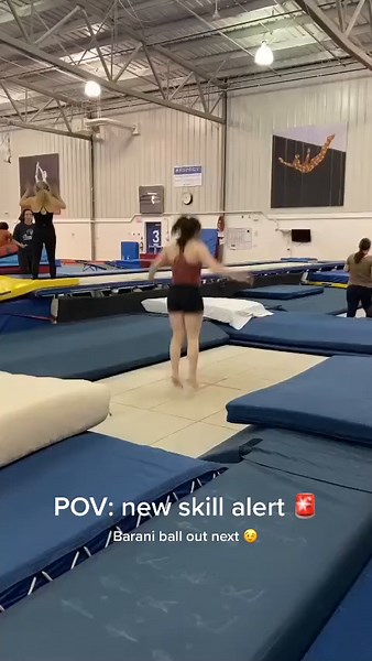 Barani Ball Out in Adult Gymnastics