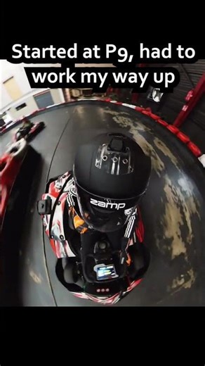 This KID almost broke my ribs! #karting #crash #racing