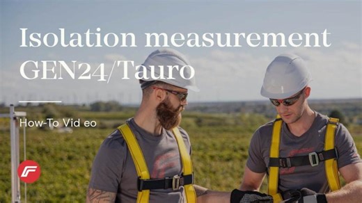 How-To Video: Isolation measurement GEN24/Tauro | Andreas ILIOU