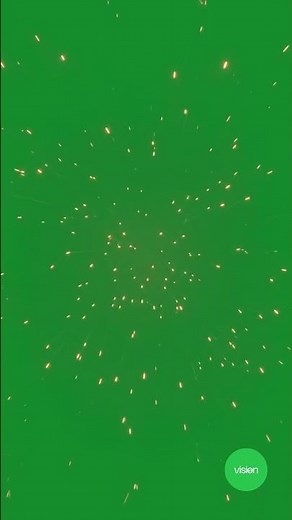 Cinematic Explosion Flash | Green Screen Animation | AI Generated