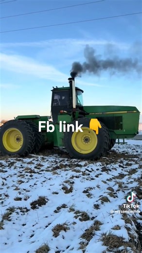 john deere 8960 cold start #cold#start #johndeere #fipシ #viral #shorts #winter