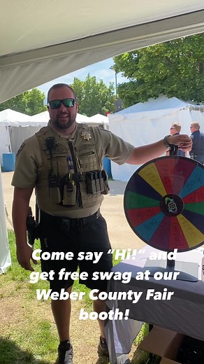 4.5K views · 55 reactions | Come learn more about working for the Weber County Sheriff’s Office today at the fair! | Weber County Sheriff's Office | Facebook