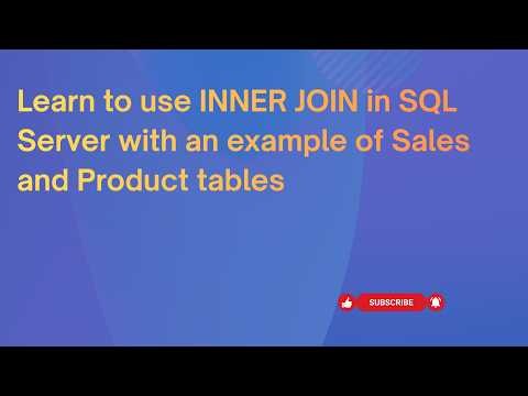 How to use inner join in Microsoft SQL Server | INNER JOIN #video #sqlserver