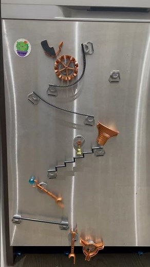 Magnetic Marble Run STEM Engineering