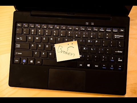 How to fix a Chuwi Hi10 keyboard Connection Error