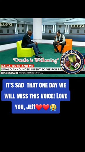 best news anchor kenya #jeffkoinange #foryou #citizentvkenya #tiktokdrama #trend I love you Jeff koinange