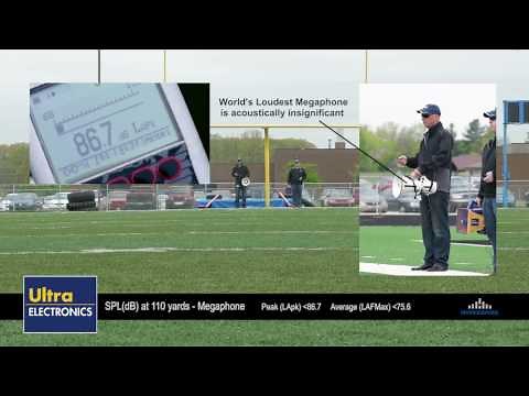 HyperSpike HS-10 Portable Acoustic Hailing Device vs. The World's Loudest Megaphone