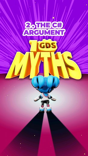 MYTH 2: No C# Dev would EVER use GDScript in Godot. #gamedev #godot