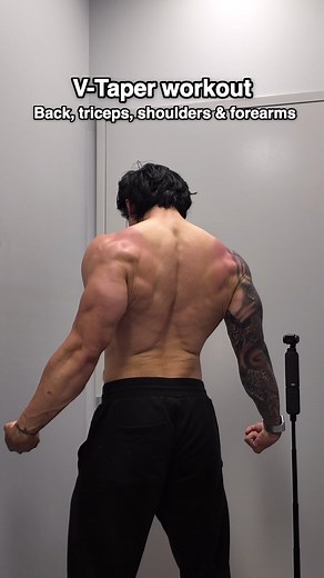 Build a V-Taper Workout | Back, Shoulders, Triceps, and Forearms